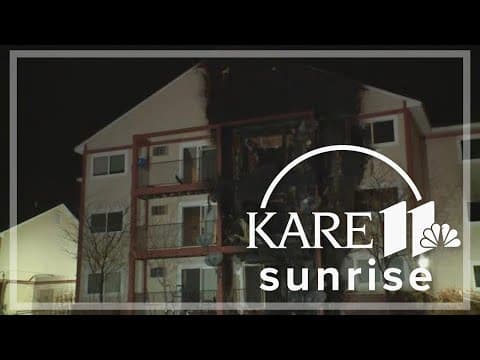 Minneapolis Fire responds to three-story apartment blaze