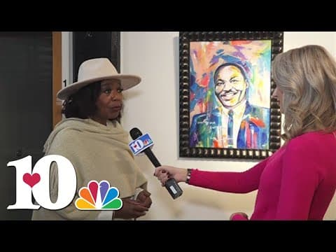 Artists interpret MLK in their work during ArtWalk