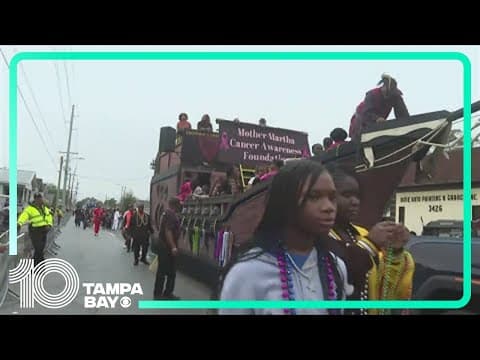 City of Tampa celebrating life of Martin Luther King Jr. with a parade