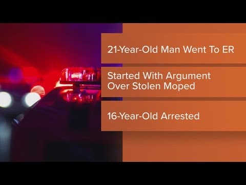 Police: 16-year-old arrested after Anderson stabbing over stolen moped