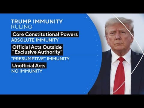 Supreme Court rules on Presidential immunity