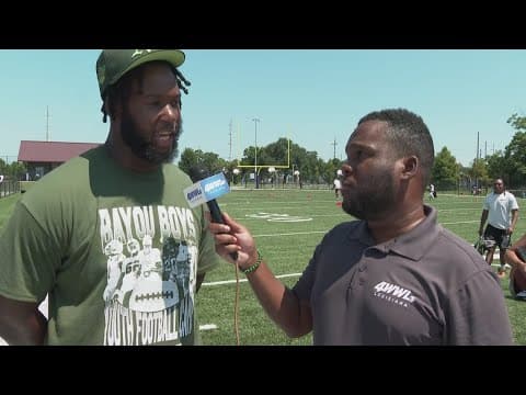 Sedrick Van Pran Talks Giving Back at Bayou Boys Camp in New Orleans