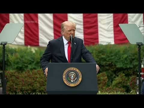 Trump 'vows' to never forget 9/11, marking the 24th anniversary of the terror attack on the Pentagon