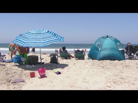 Celebrating the Fourth safely | Crowds return to San Diego beaches