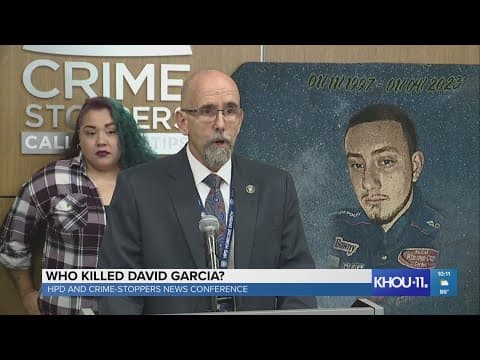 Who killed David Garcia? There's a reward of up to $5,000