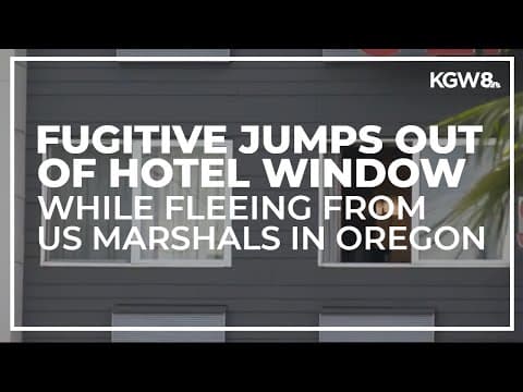 US Marshals raid Clackamas hotel in search of fugitive as Seattle family looks on