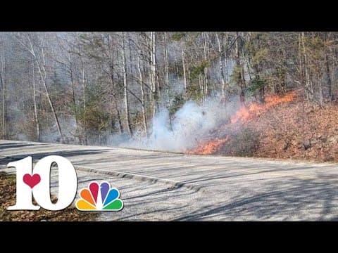 Several more brush fires spark up across East Tennessee as 'unprecedented' drought persist
