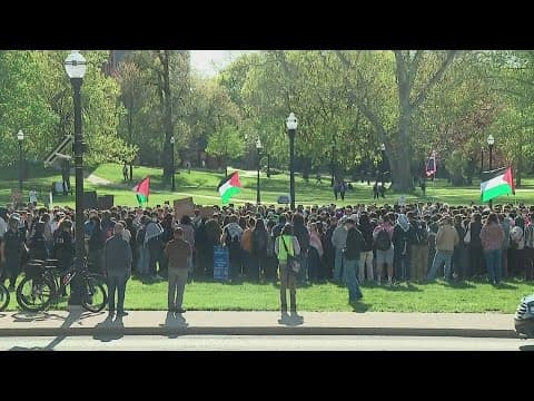 Ohio State Jewish, Palestinian students react to protests on campus