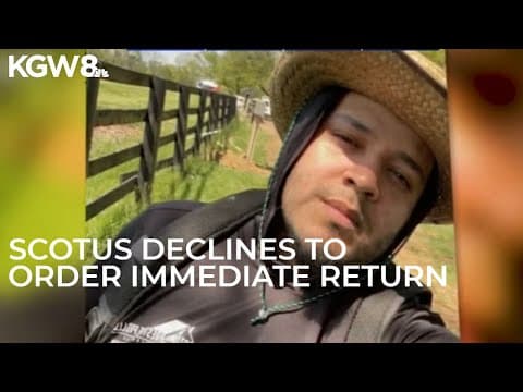 SCOTUS halts lower court’s order for immediate return of man who was accidentally deported