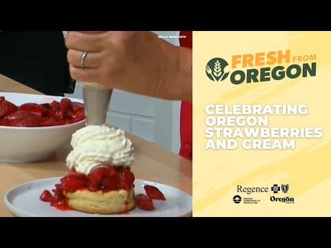 Celebrating Oregon strawberries and dairy with Mother's Bistro and the Oregon Dairy Council