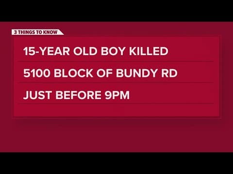 15-year-old boy dead after shooting on Bundy Road in New Orleans, NOPD says