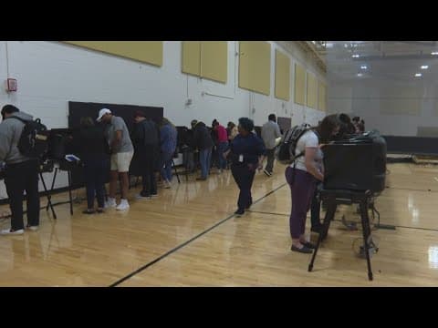 Hundreds vote early at Purdue University