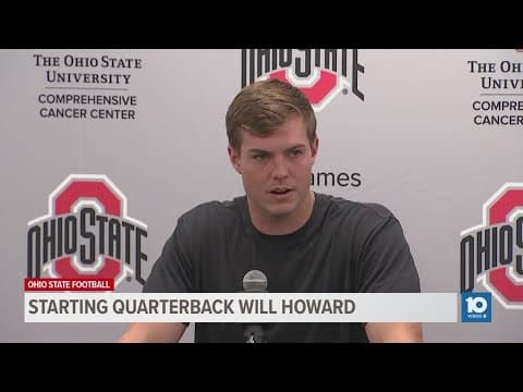 Will Howard pregame press conference | Ohio State-Western Michigan week