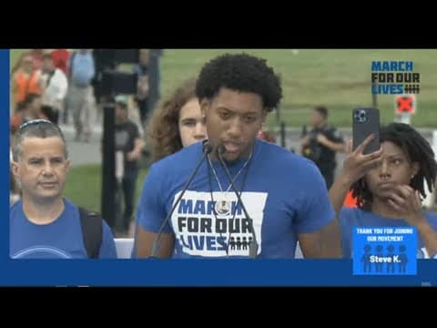 LIVE 2022 March For Our Lives | Rally for gun reform after surge in mass shootings