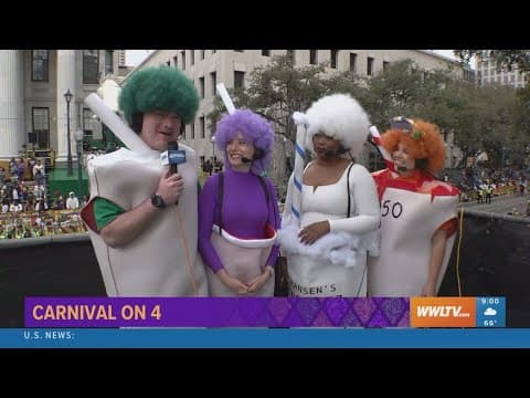 Mardi Gras Live Coverage 9AM: ZULU, bands, festivities and more