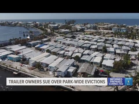 Trailer owners in Bradenton Beach sue over park-wide evictions