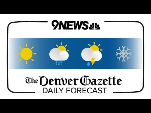 Denver Gazette Forecast: Wednesday, 17 January