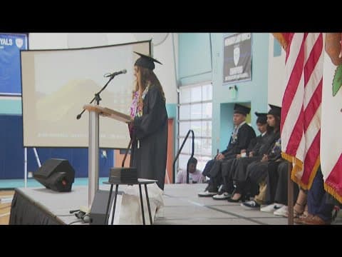 Graduating seniors at Monarch School overcome odds to earn diplomas