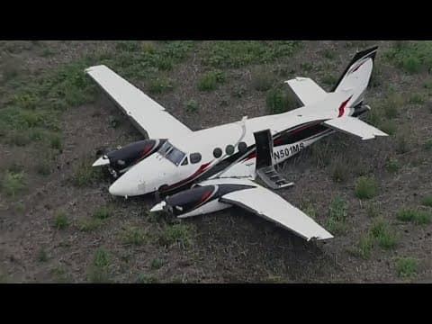 Investigation underway after plane from Mexico City crashed in field near Lancaster airport