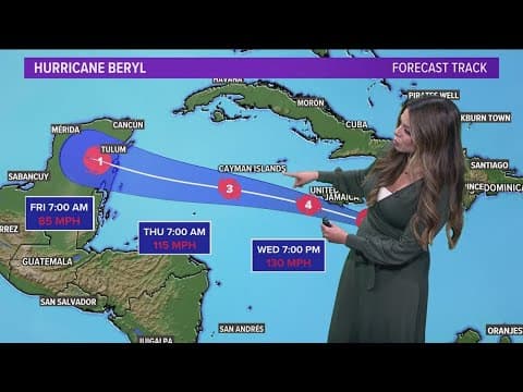 Hurricane Beryl: latest updates