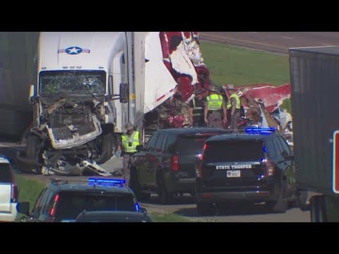 Suspect arrested in 'mass casualty' crash that killed 5, injured several others on I-20