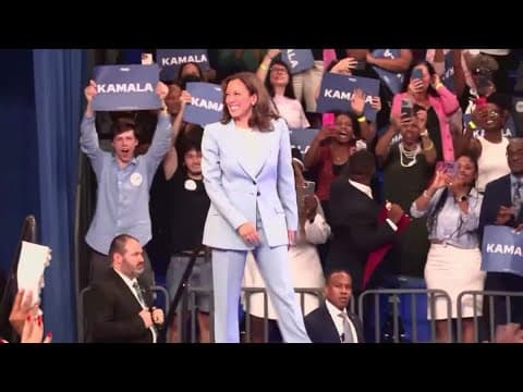 Democrat delegate roll call votes pour in for VP Harris, DMV delegates sense history