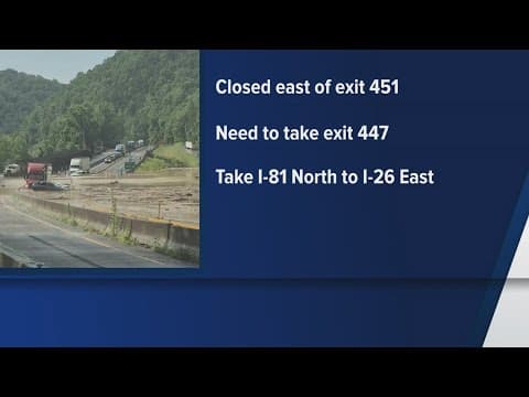 TDOT crews continue clean-up efforts on I-40