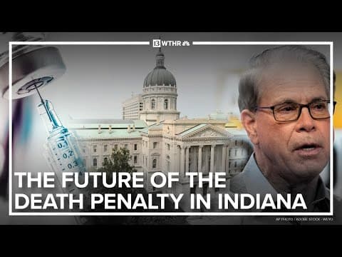 Indiana Gov. Braun open to debate on death penalty as lethal injection drugs get more expensive