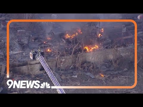 Hazardous fire halts active fighting operations in Boulder County