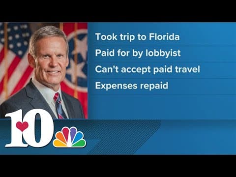 Gov. Lee pays Christian non-profit back for all-expenses paid trip to Florida
