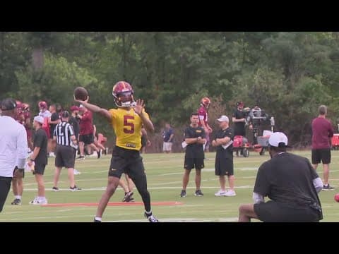 Takeaways from Commanders first day of training camp
