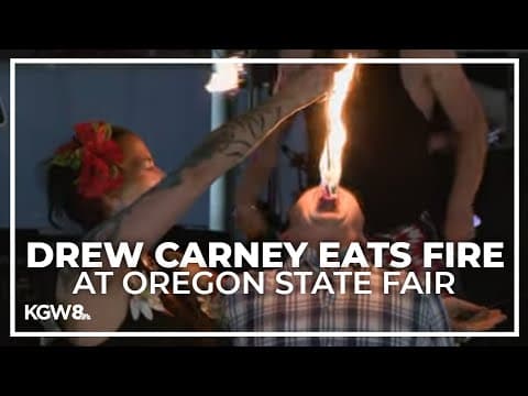 KGW Sunrise's Drew Carney visits the Oregon State Fair