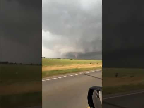 Tornado Spotted Near Windthorst, Texas