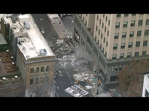 Video shows damage after hotel gas explosion in Fort Worth