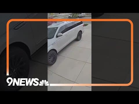 Security camera captures sound of thunder as lightning hits Colorado home