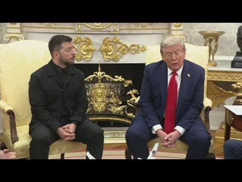 Trump, Zelensky talks focused on possible land concessions to secure a peace deal