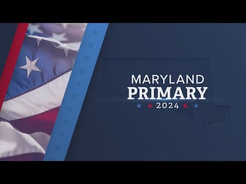 Maryland Primary: candidates visiting communities to earn your vote