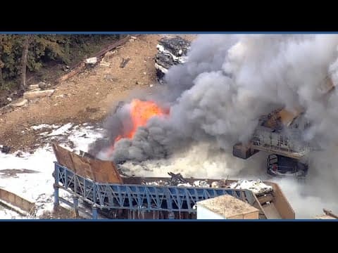 LIVE: Officials give update on Lorton scrapyard fire