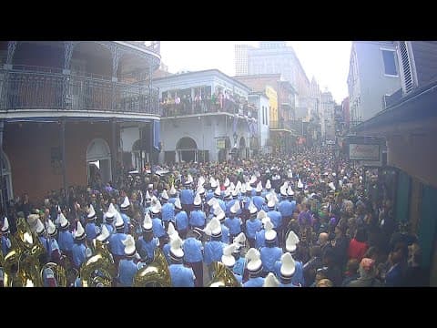 Live - Bourbon Street Camera for Mardi Gras in New Orleans