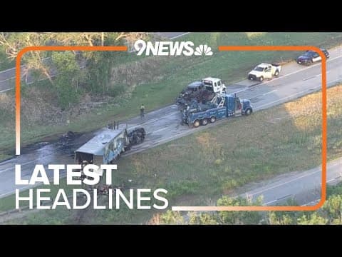 Latest Headlines | Fiery crash leads to closure of I-70 in Arapahoe County