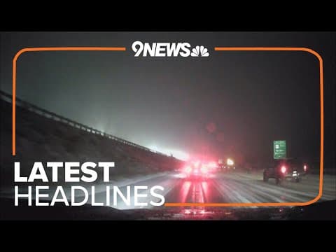 Extended headlines | Snow slams metro, high country