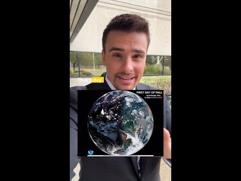 1st Day of Fall | Terminator perfect north to south