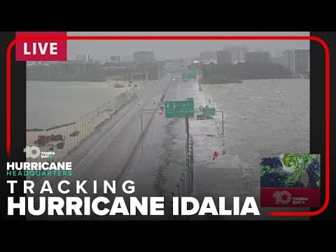 Roads close amid storm surges