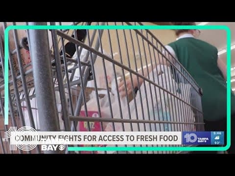 Community fights for access to fresh food