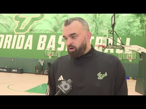 New USF men's basketball coach talks about his strategy going into the upcoming season