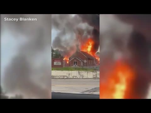 Tazewell church reopens after electrical fire in June 2024 destroyed most of the building