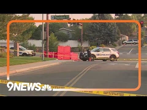 Man killed, Thornton officer injured after shooting