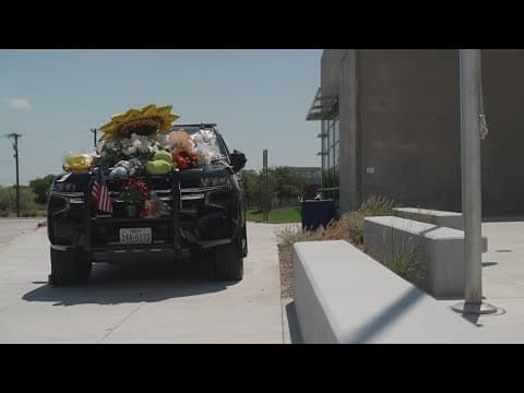 Fort Worth Police Department hosts candlelight vigil for officer hit, killed by alleged drunk driver