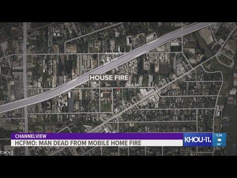 Body of 60-year-old man found in Channelview home that caught fire, HCFMO says