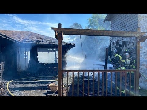 Seattle fire crews knock down house fire in Haller Lake neighborhood
